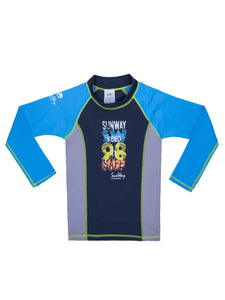 Rash Guard Swim Shirt long sleeves - Boys