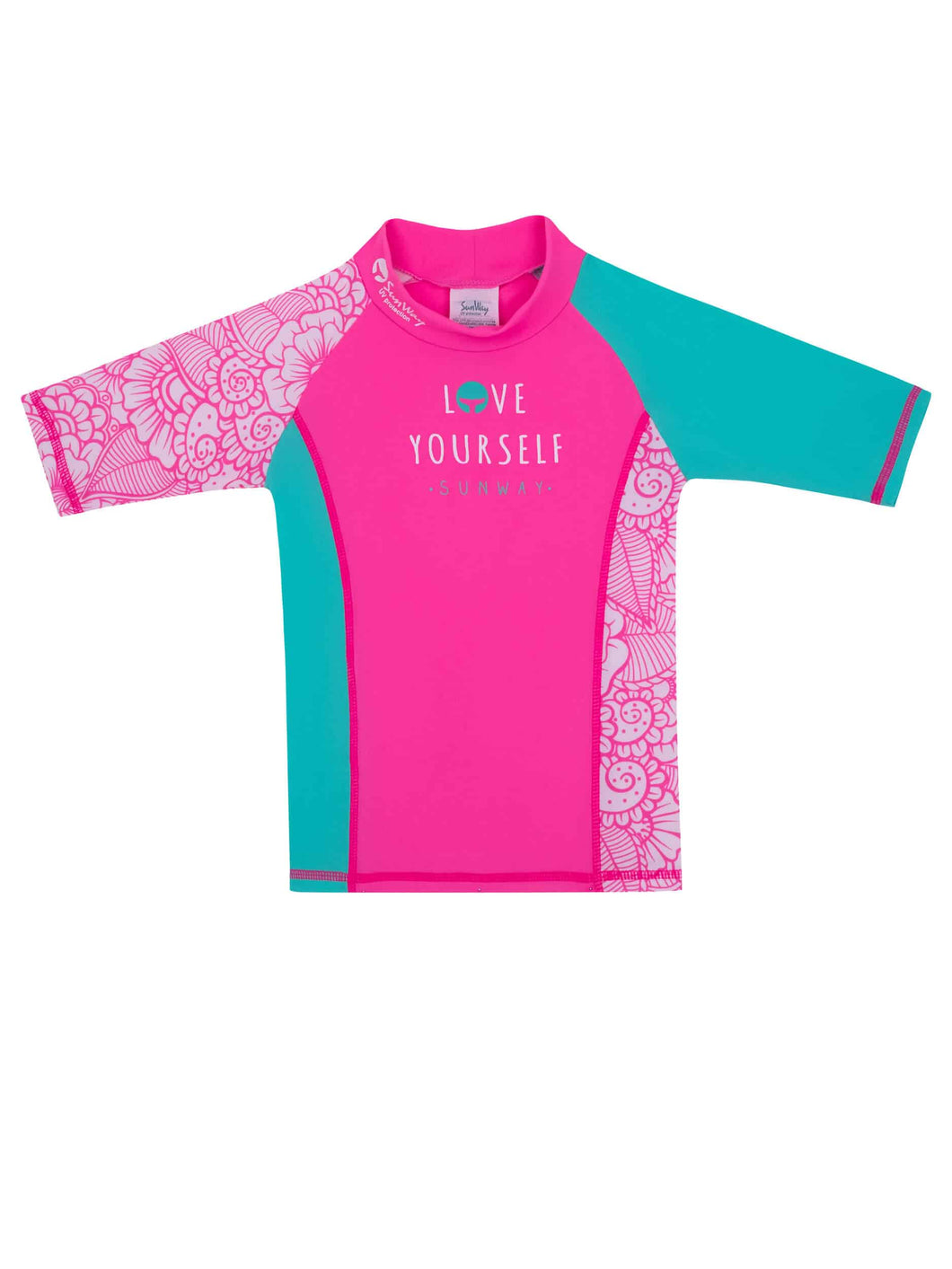 Rash Guard Swim Shirt - Girls