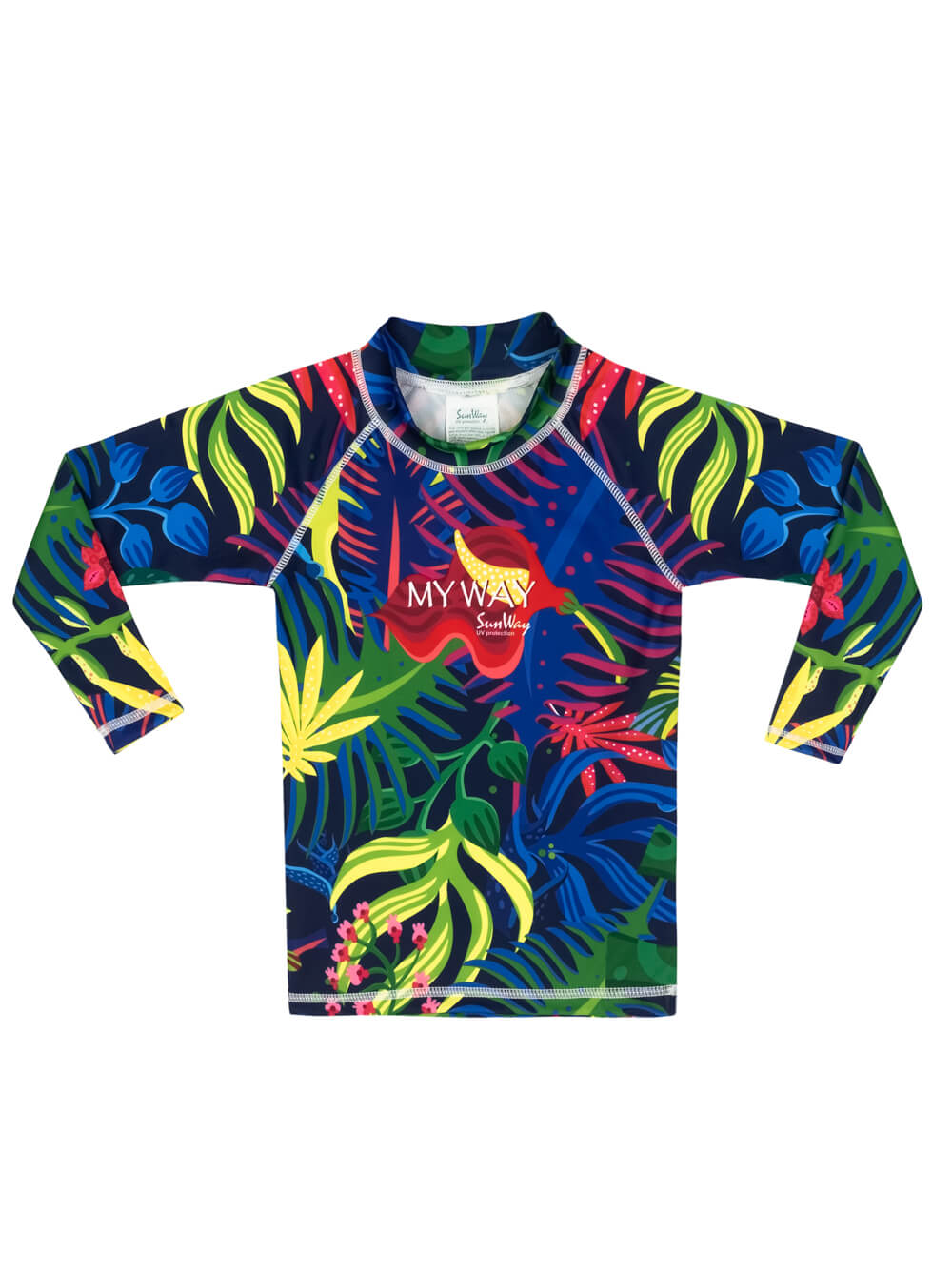 Rash Guard Swim Shirt long sleeves - Girls