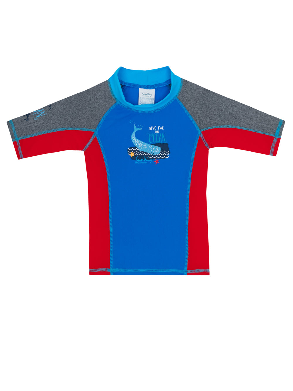 Rash Guard Swim Shirt - Boys