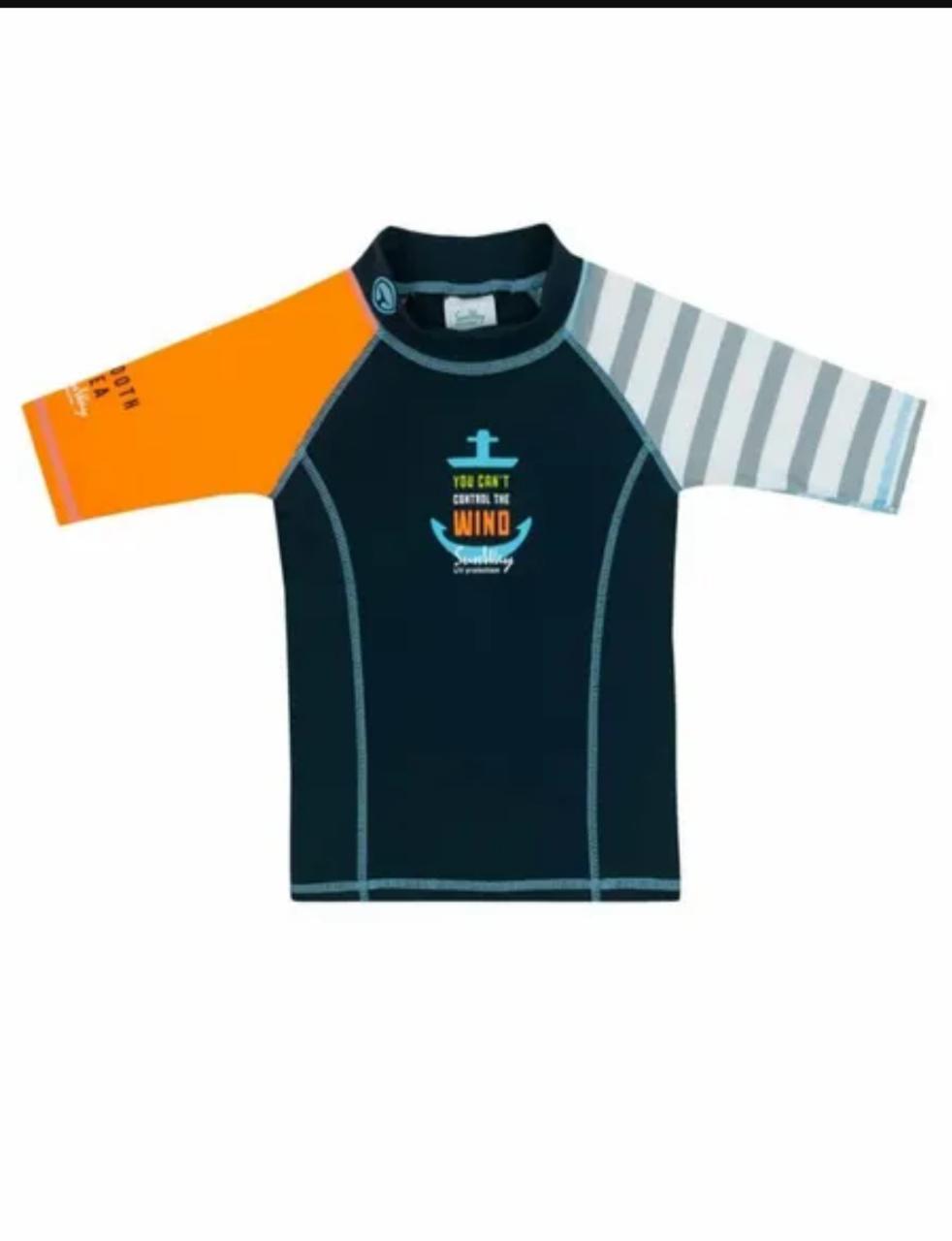 Rash Guard Swim Shirt - Boys