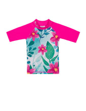 Load image into Gallery viewer, Rash Guard Swim Shirt - Girls