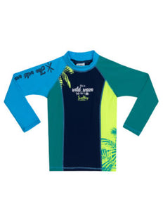 Rash Guard Swim Shirt long sleeves - Boys