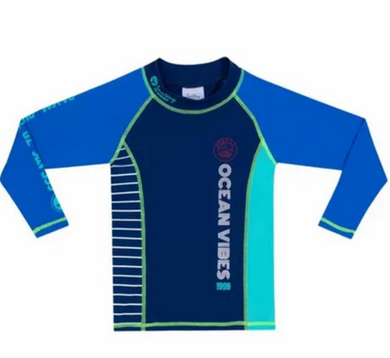 Rash Guard Swim Shirt long sleeves - Boys