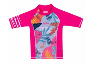 Rash Guard Swim Shirt - Girls